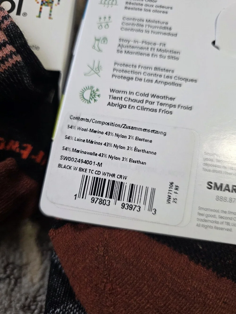 Smartwool Cold-Weather Bike Socks (4 Pair)